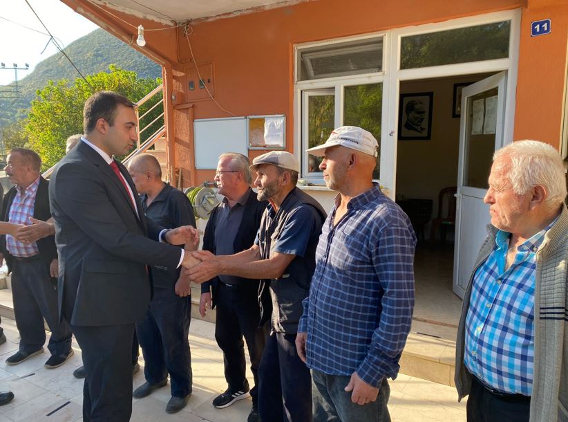 Kaymakamımız Sayın Fırat Kadiroğlu, Yukarıdere Köyünde Vatandaşlarımızla Buluştu