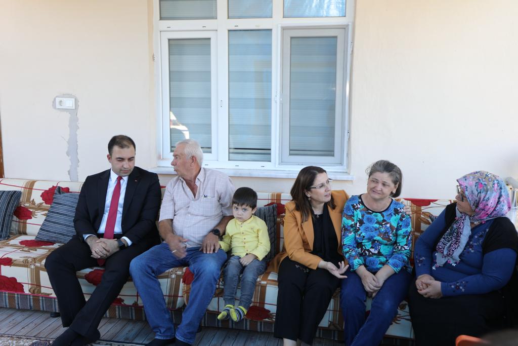 Vali Sayın Dr. Nurtaç ARSLAN, Şehit Yakını Ailemizi Ziyaret Etti